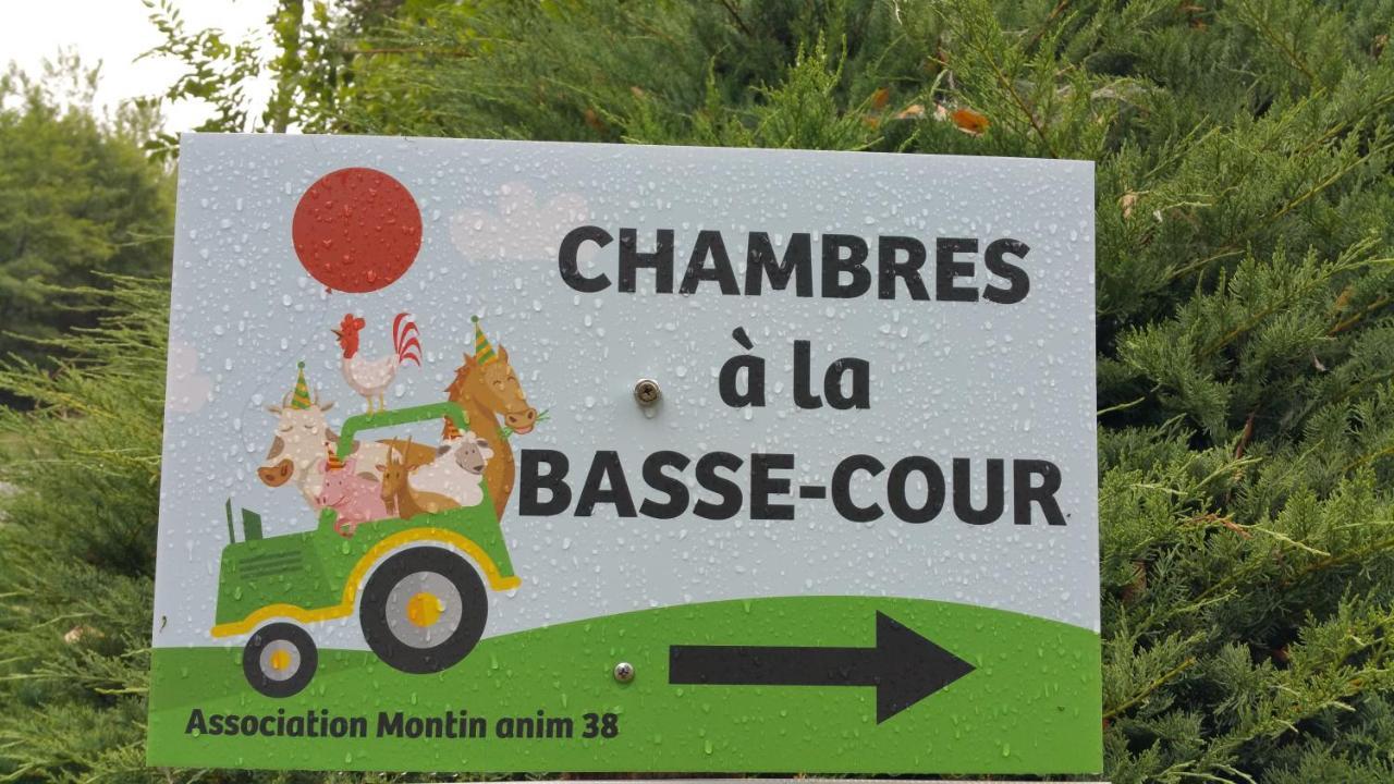 Bed and Breakfast Basse-Cour De Montin Au 256 Chemin De La Rocaille A 38510 Vezeronce Curtin Morestel Zewnętrze zdjęcie